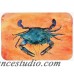 East Urban Home Crab Orange Tempered Glass Cutting Board EAAS6395
